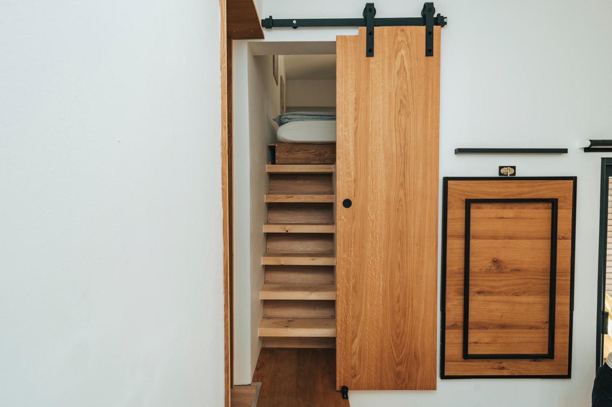 Modernes Tinyhouse Trailer Cabins Am Waldrand - Mit Seezugang Eging Eksteriør billede
